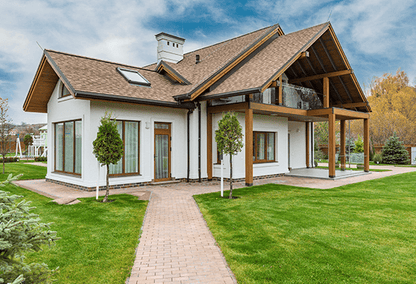 Exterior shot of a house