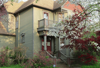 Exterior shot of a house